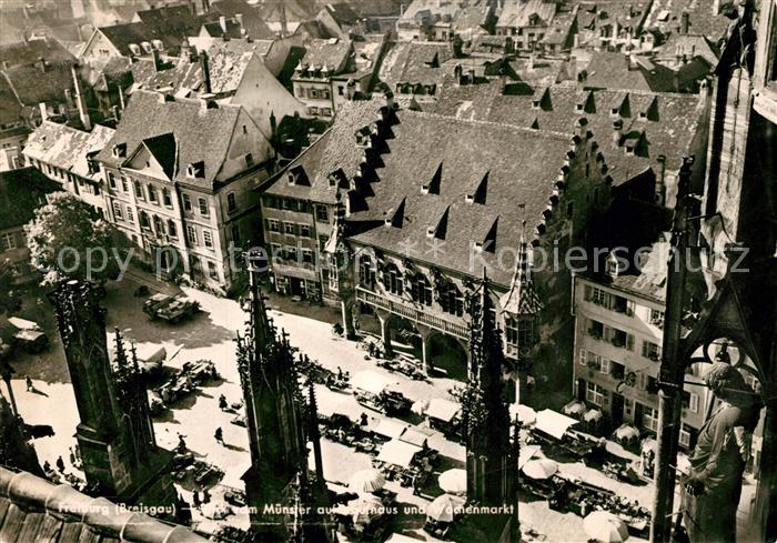 Freiburg Breisgau Kaufhaus Wochenmarkt