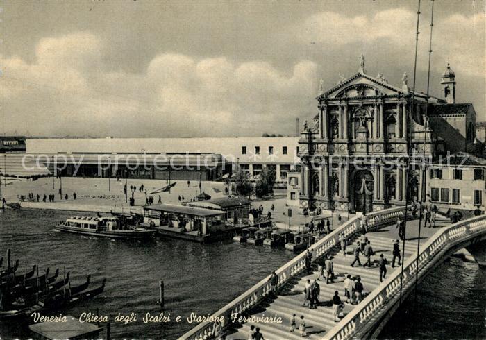 Venezia Venedig Chiesa degli Scalzi Stazione Ferroviaria