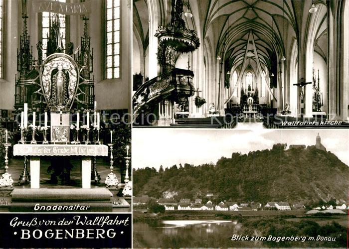 Bogenberg Niederbayern Wallfahrtskirche Gnadenaltar