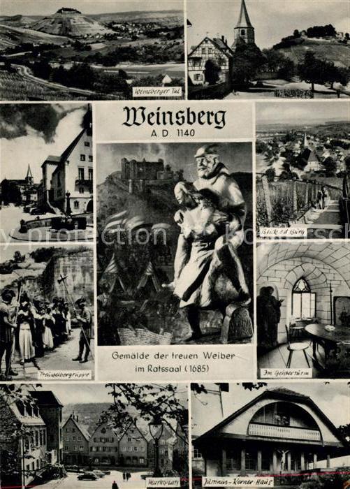 Weinsberg Marktplatz Justinus-Kerner-Haus