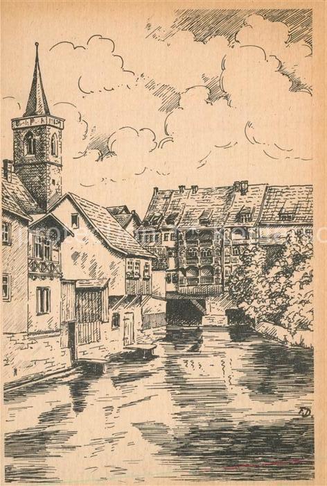 Erfurt Kuenstlerkarte