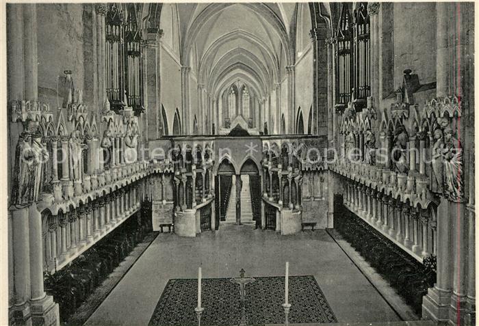 Naumburg Saale Dom Westchor Mittelschiff