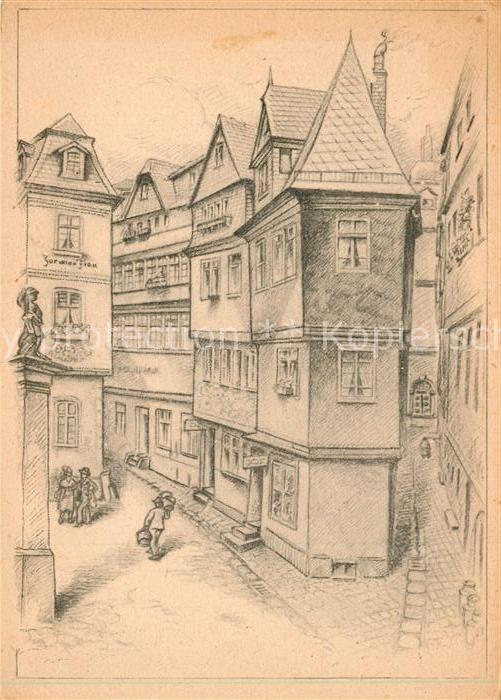 Frankfurt Main Fuenffinger-Plaetzchen