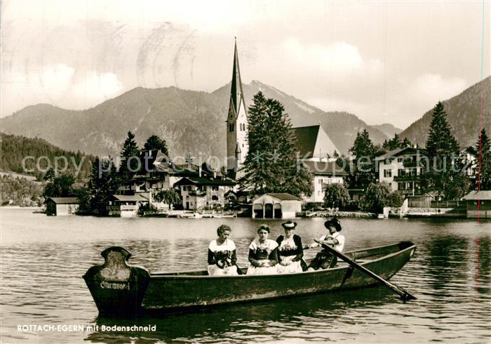 Rottach-Egern Bodenschneid Bootsfahrt