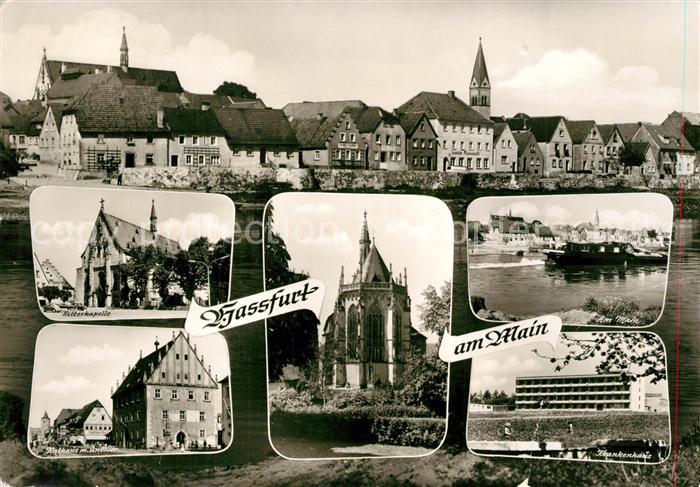 Hassfurt Ritterkapelle Rathaus Krankenhaus