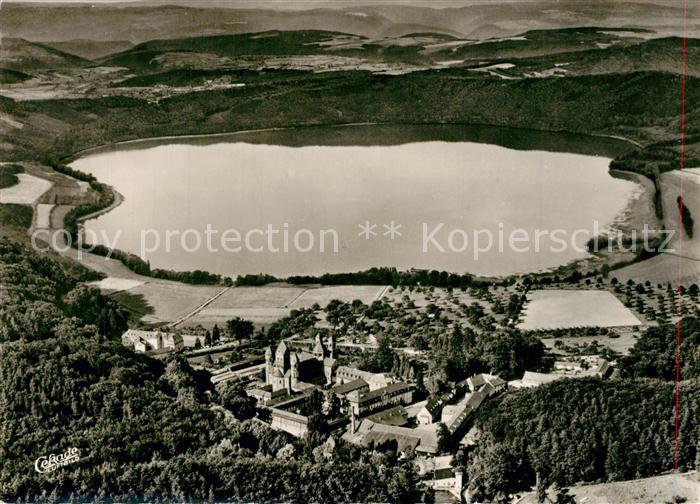 Maria Laach Glees Fliegeraufnahme