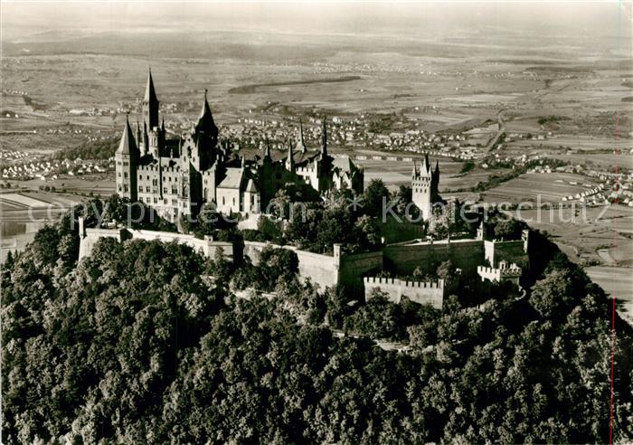 Burg Hohenzollern Fliegeraufnahme