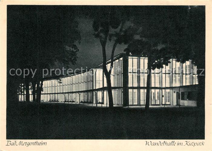 Bad Mergentheim Wandelhalle Kurpark