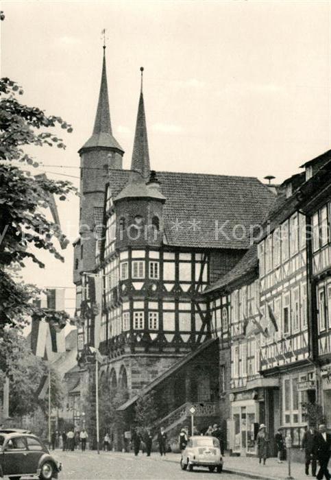 Duderstadt Rathaus Mariesaeule