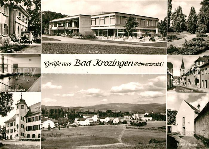 Bad Krozingen Neues Kurhaus Hauptstrasse Gloecklehof-Kapelle