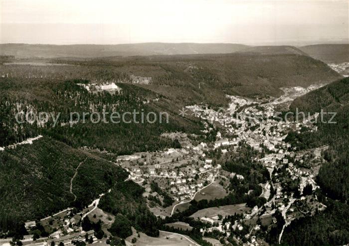 Wildbad Schwarzwald Sommerberg Fliegeraufnahme