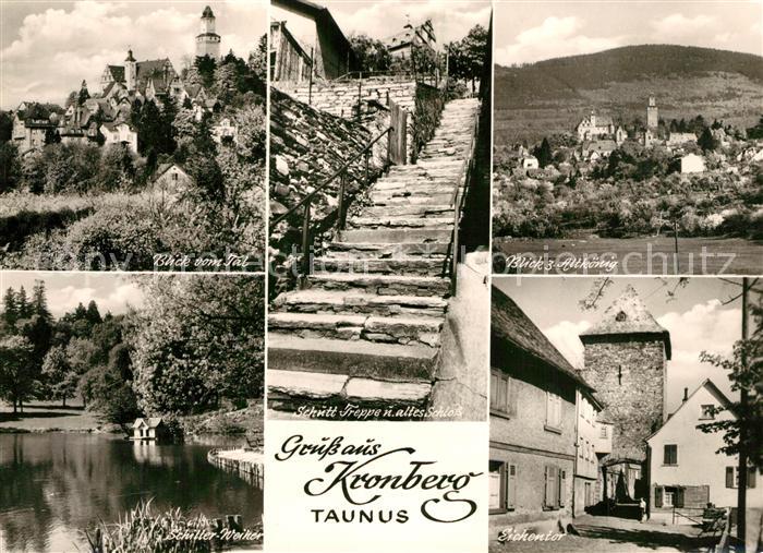 Kronberg Taunus Eichentor Schiller-Weiher