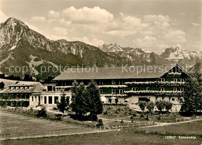 Sonthofen Oberallgaeu Sonnenalp