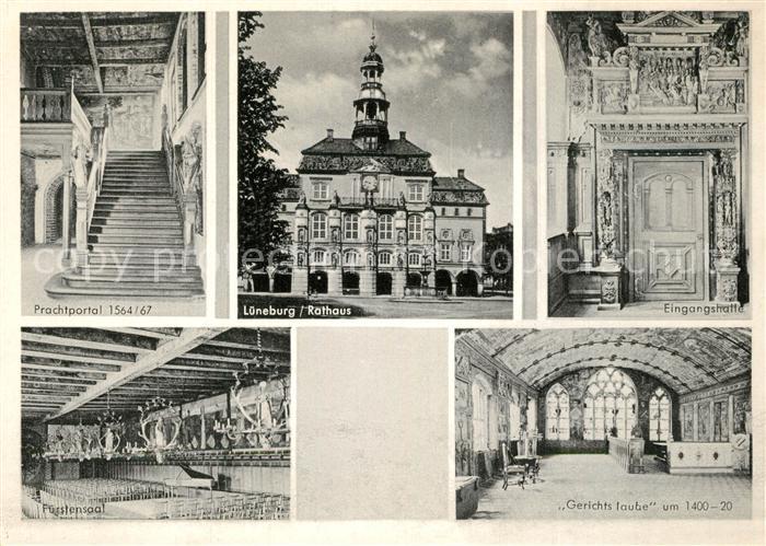 Lueneburg Rathaus Gerichtslaube Fuerstensaal