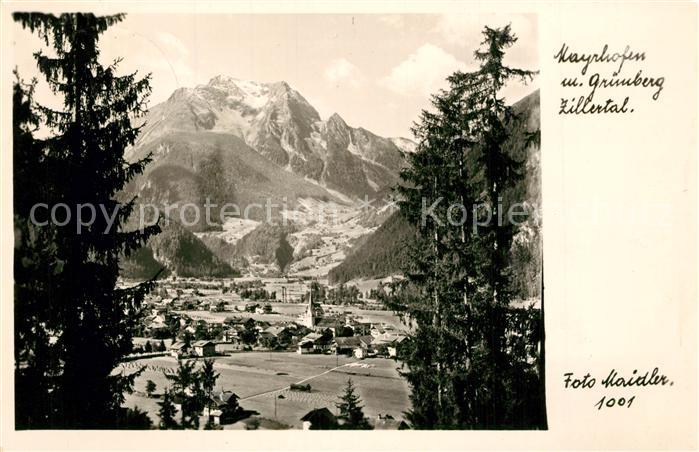Mayrhofen Zillertal Panorama