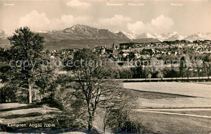 Kempten Allgaeu Panorama