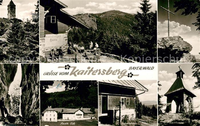 Arnbruck Kaitersberg Koetztinger Huette Kreuzfelsen Gasthaus Eck Schareben Ehren