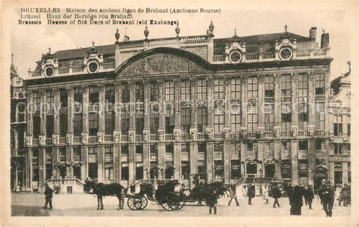 Bruxelles Bruessel Haus der Herzoege von Brabant