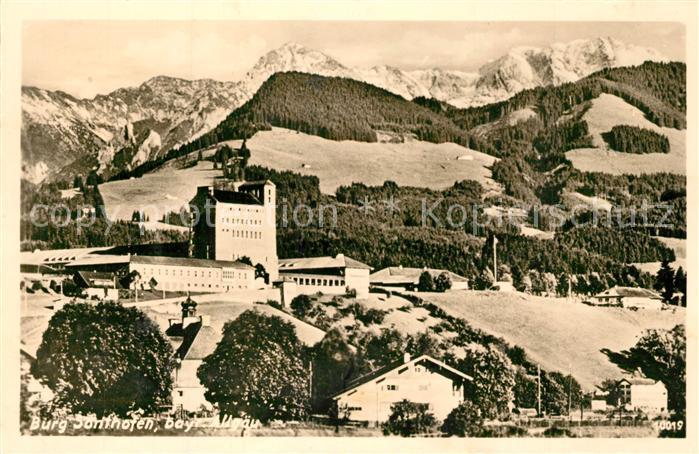 Sonthofen Oberallgaeu Burg