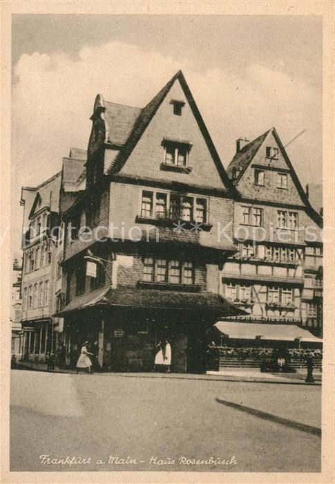 Frankfurt Main Haus Rosenbusch