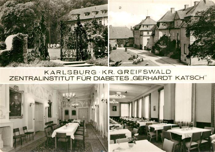 Karlsburg Greifswald Schlosstor Schloss Barocksaal Speiseraum