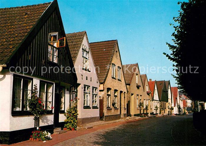 Schleswig Schlei Alte Fischersiedlung auf dem Holm