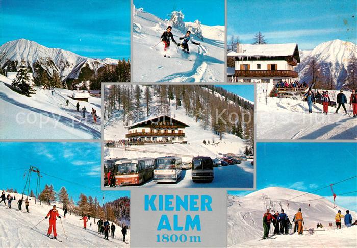 Vintl Schutzhaus Kiener Alm Restaurant Jausenstation Skizentrum Gitschberg