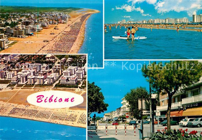 Bibione Veduta aerea dal mare ed il Corso del Sole