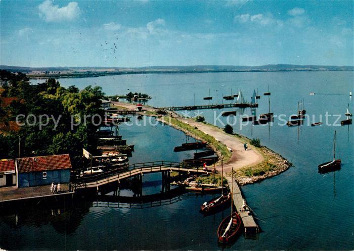 Steinhuder Meer Promenade Fliegeraufnahme