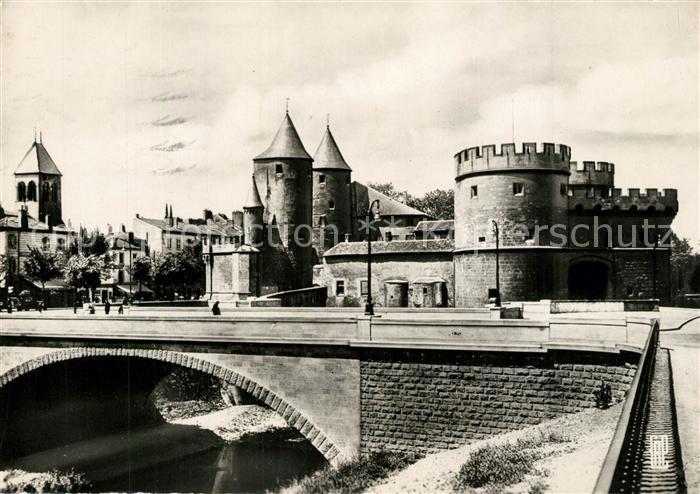 Metz  57 Moselle La Porte des Allemands