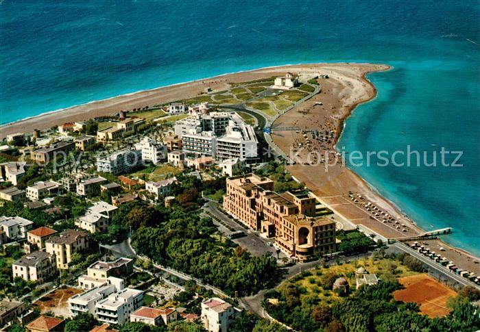 Rhodos Rhodes aegaeis Fliegeraufnahme