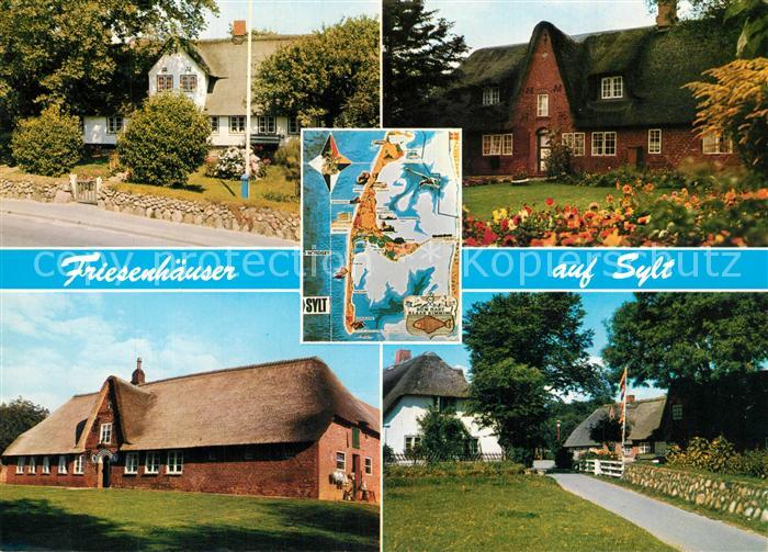 Insel Sylt Friesenhaeuser