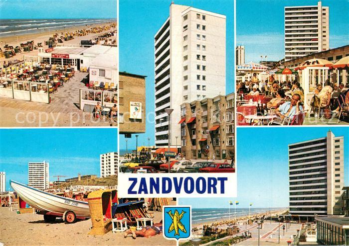 Zandvoort Holland Strand Hochhaeuser