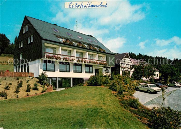 Eslohe Sauerland Hotel Pension Berghotel Habbel