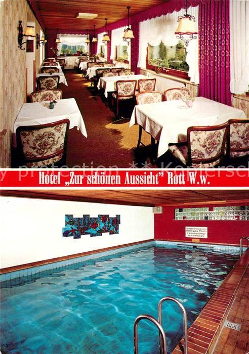 Rott Westerwald Hotel Zur schoenen Aussicht Hallenbad