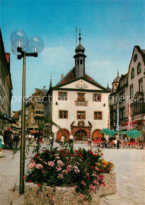 Bad Kissingen Marktplatz mit Rathaus