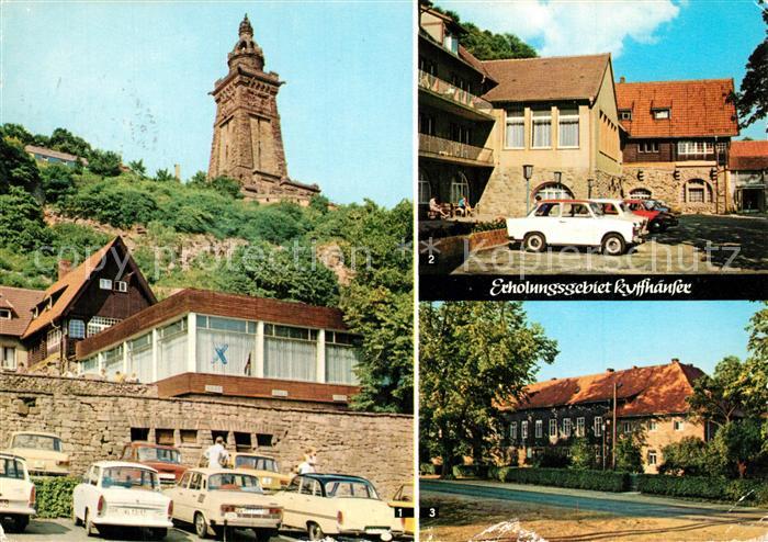 Kyffhaeuser HOG Burghof FDGB Erholungsheim Glueckauf Jagdschloss Rathsteich