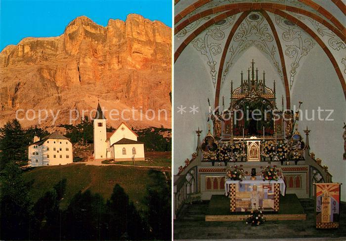 St Leonhard Defereggen Heilig Kreuz Wallfahrtskirche Inneres Altar