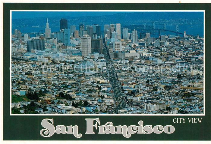 San Francisco California City view