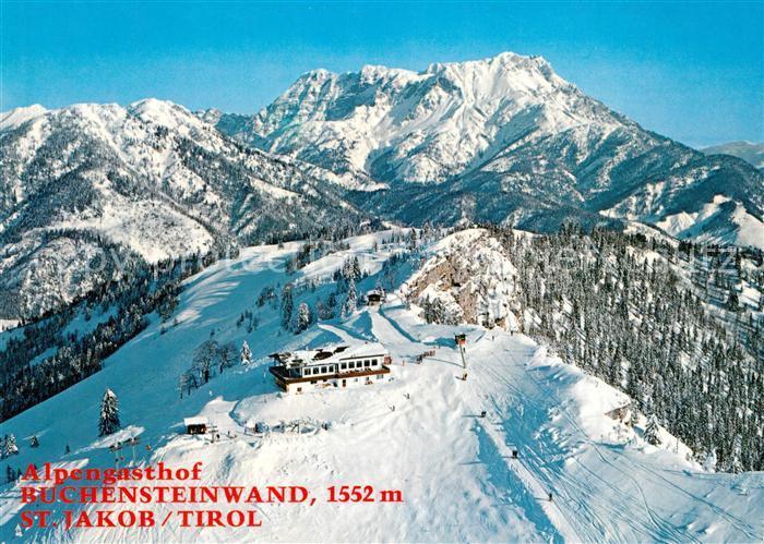 St Jakob Defereggen Alpengasthof Buchensteinwand mit Leoganger Steinberge Fliege