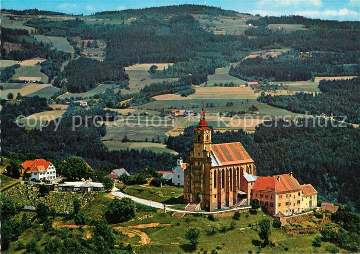 Poellauberg Wallfahrtskirche Fliegeraufnahme