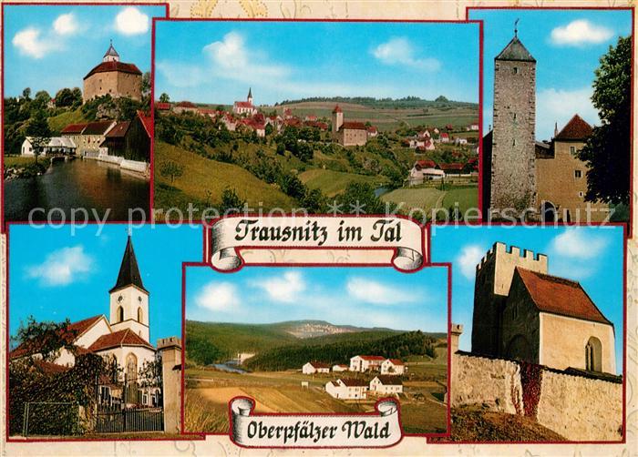 Trausnitz Stausee Badegelegenheit Kirche Schloss