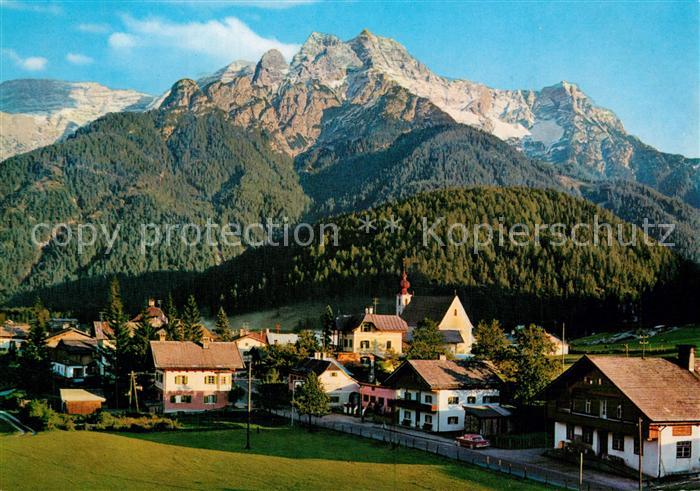 Waidring Tirol mit Loferer Steinberge