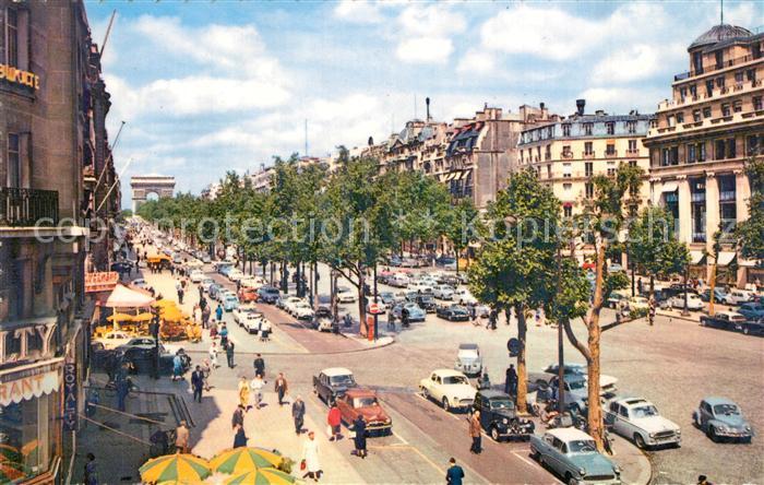Paris Avenue des Champs Elysees