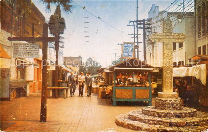 Los Angeles California Olvera Street