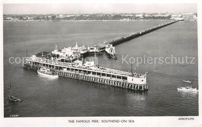 Southend-on-Sea Fliegeraufnahme Pier