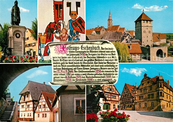 Wolframs-Eschenbach Fachwerk Denkmal Stadttor