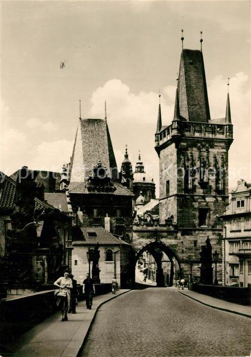 Prag Prahy Prague Brueckentuerme