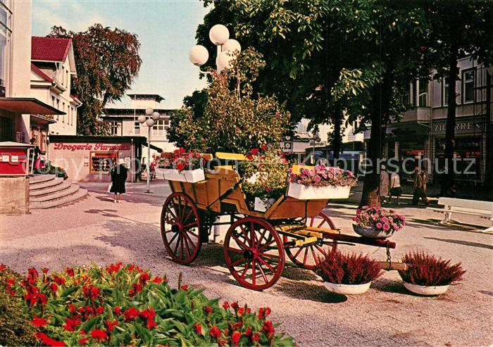 Harzburg Bad Fussgaengerzone Kutsche