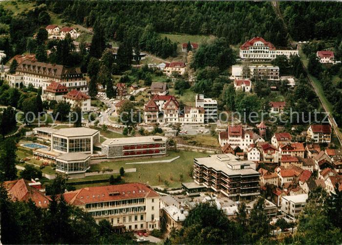 Wildbad Schwarzwald Fliegeraufnahme